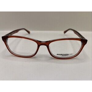 Marchon NYC Eyeglasses M-5505 600 Admired Collection Demo Lens Red 52-16-140